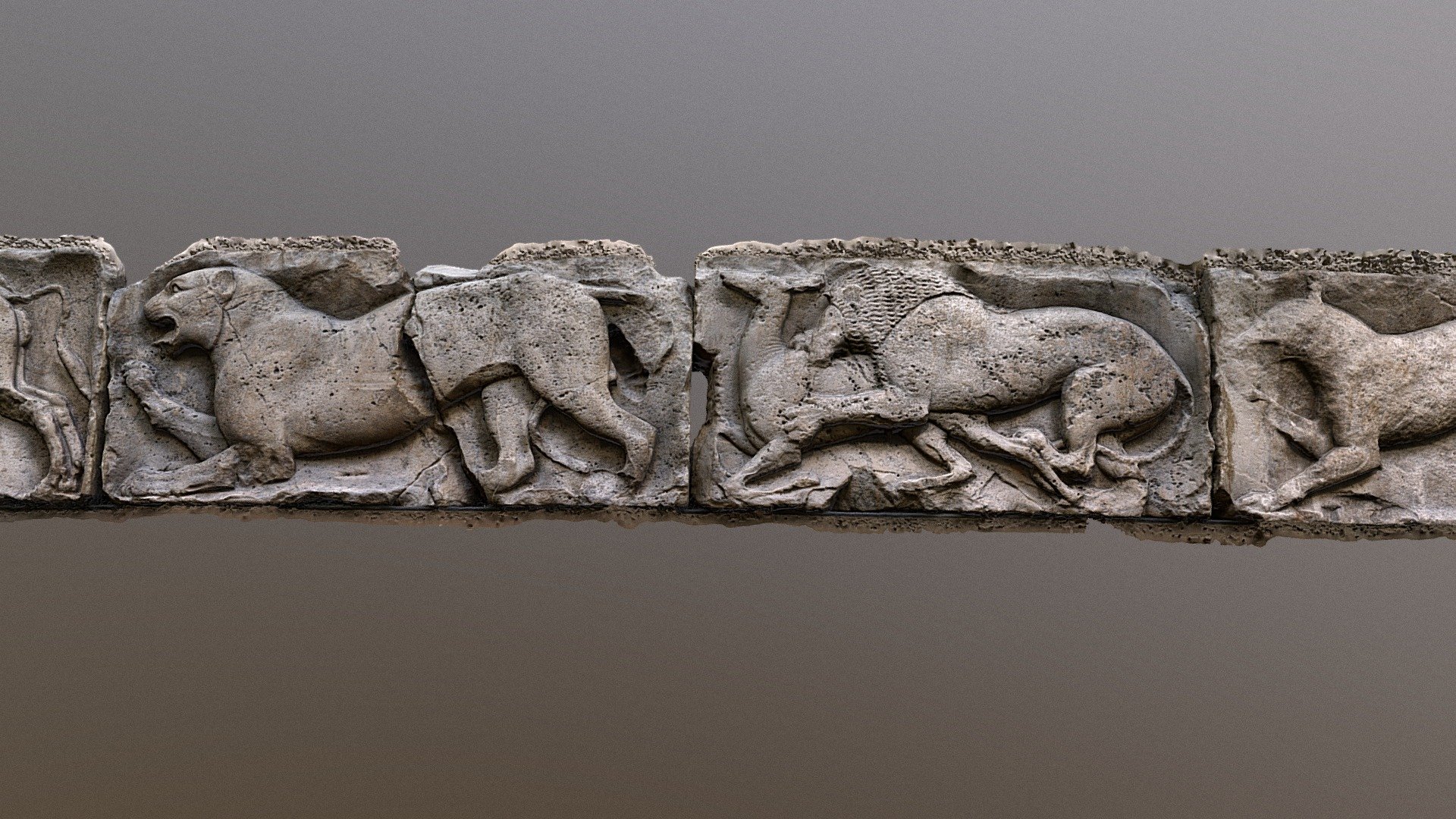 A frieze from a tomb at Xanthos