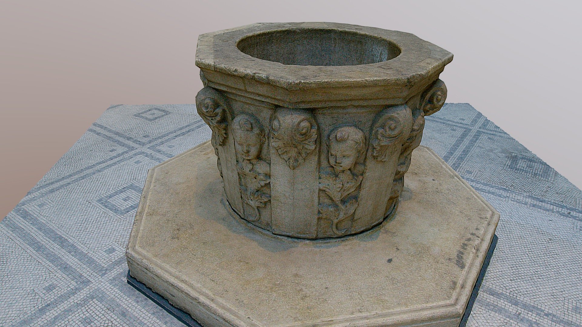 Greek Well from the V&A Museum in London.