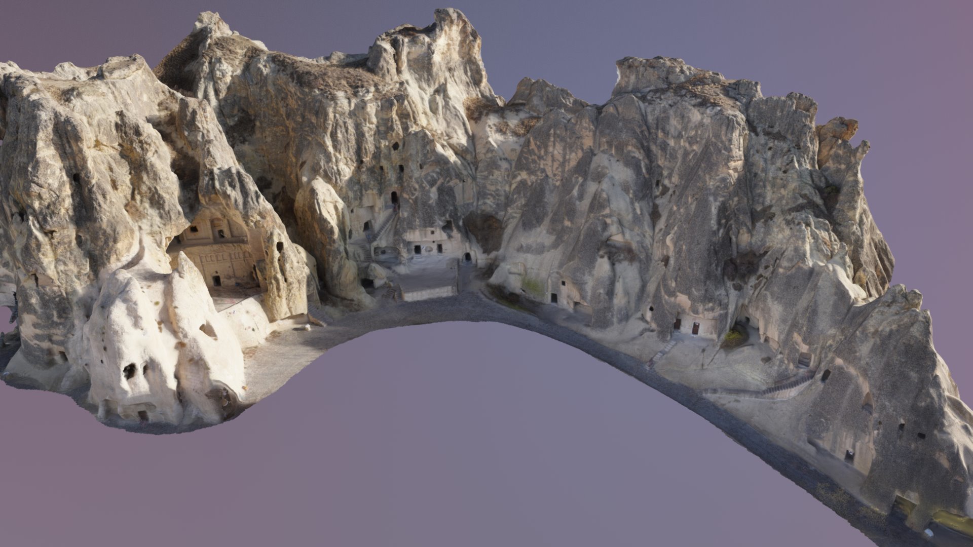Göreme  Müzesi / Kapadokya (Müzenin Bir Bölümü)