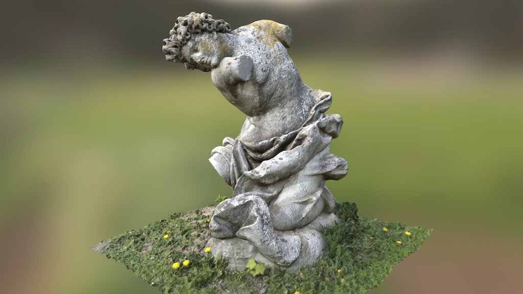 Chateau Slavkov u Brna - statue 1