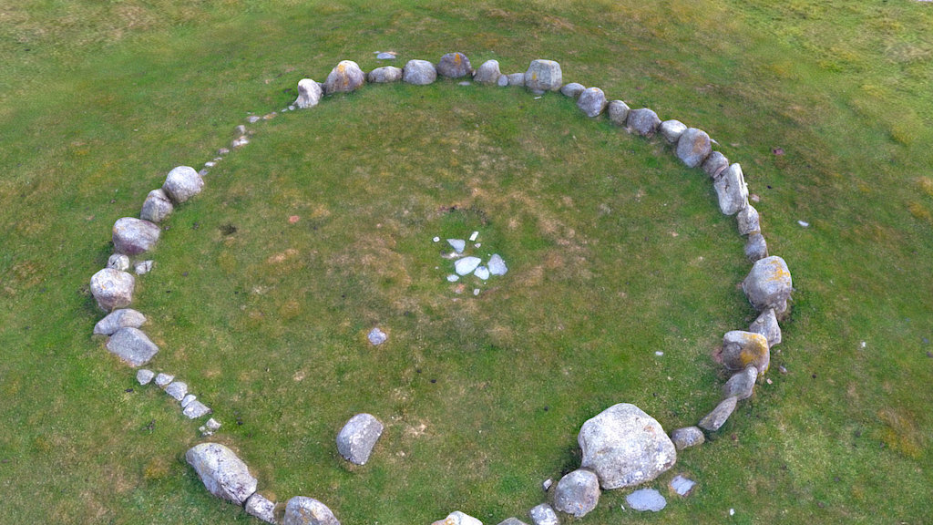 Moel Ty Uchaf Stone Circle - Denbighshire