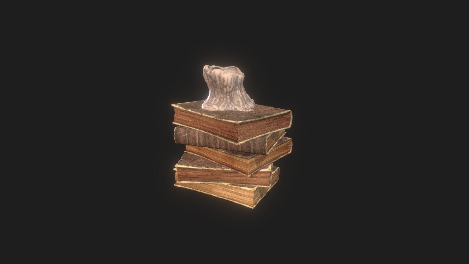 Ancient Books & candle