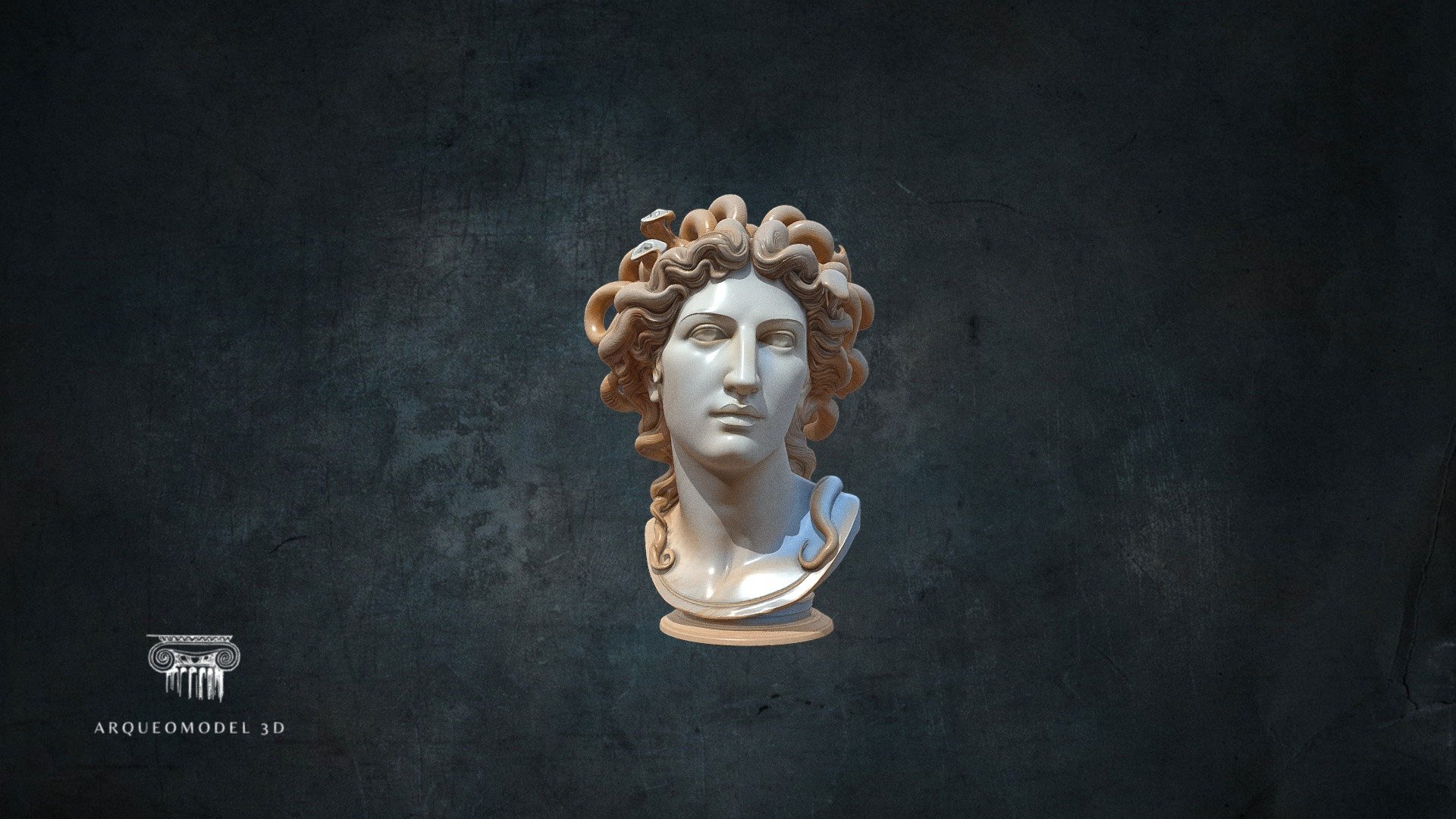 Medusa roman bust - IA