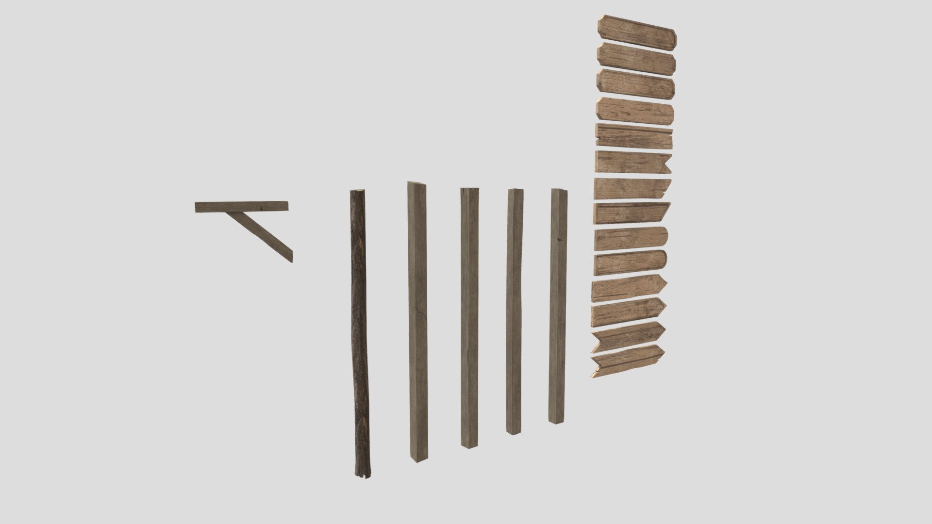 Modular Medieval Signposts