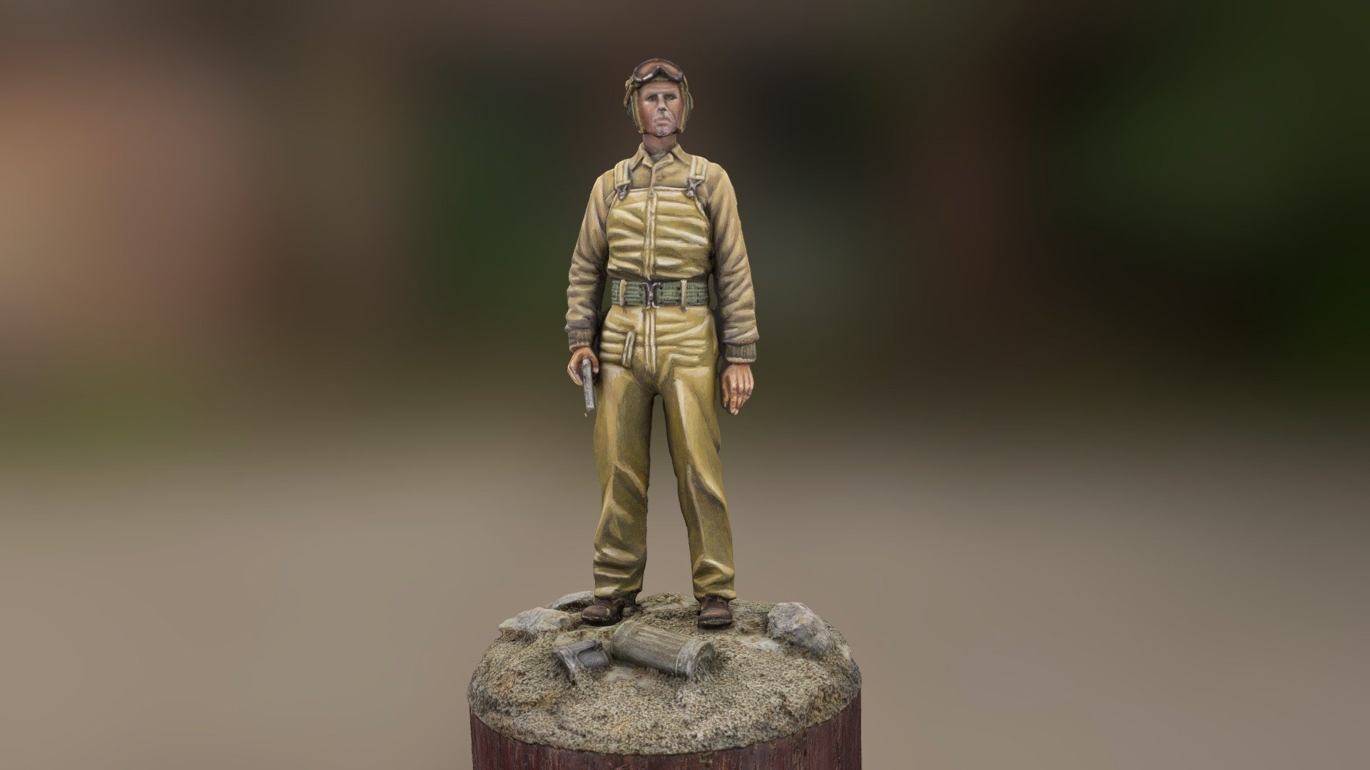 Tankiste américain 2ème GM 1/35