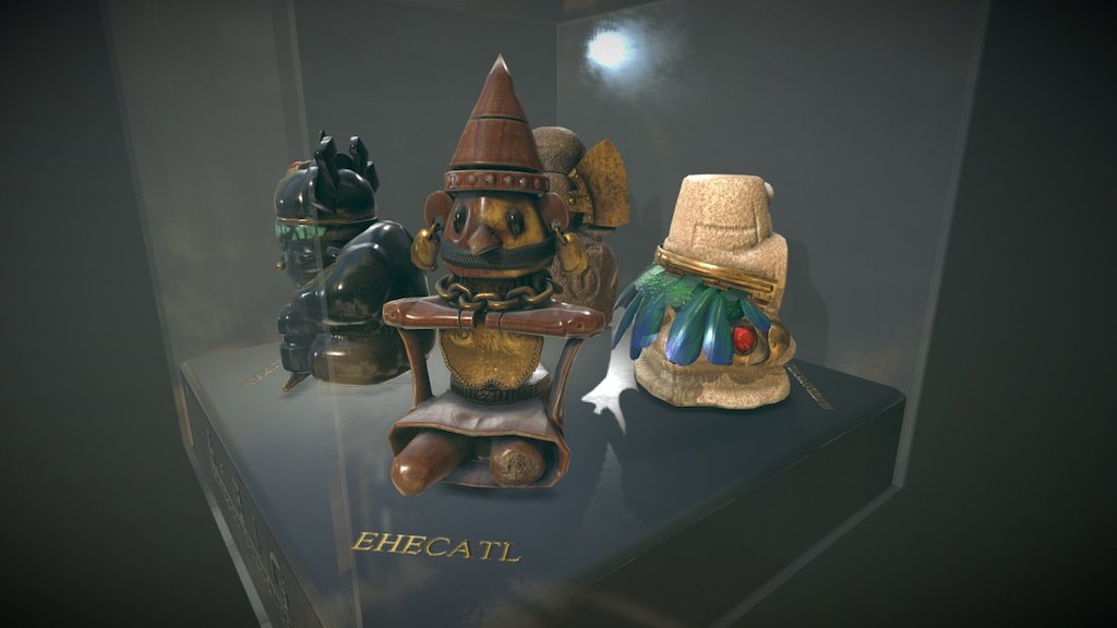 MEXICAN GODS STATUINE COLLECTION