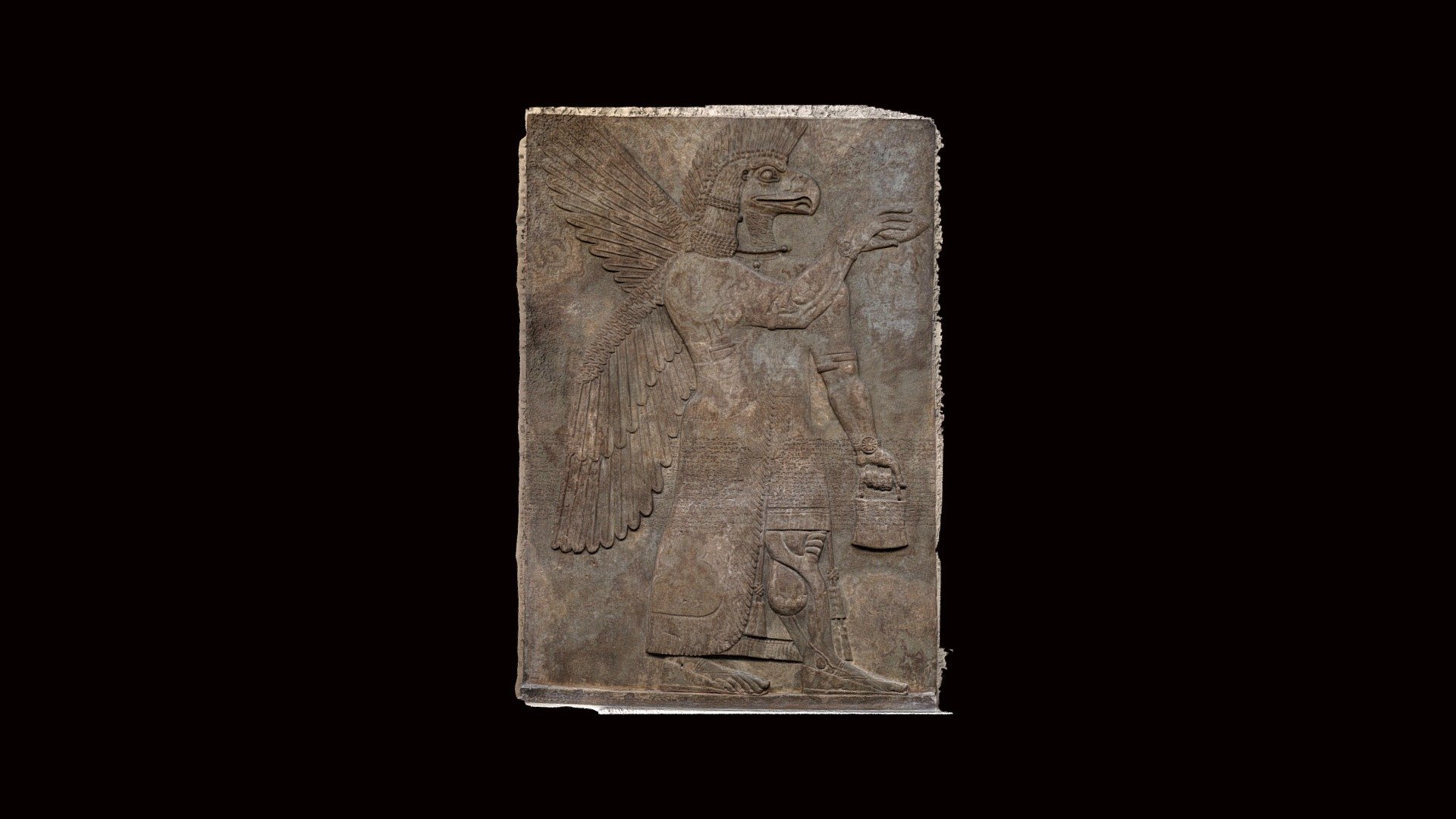 Eagle-headed protective spirit, Nimrud