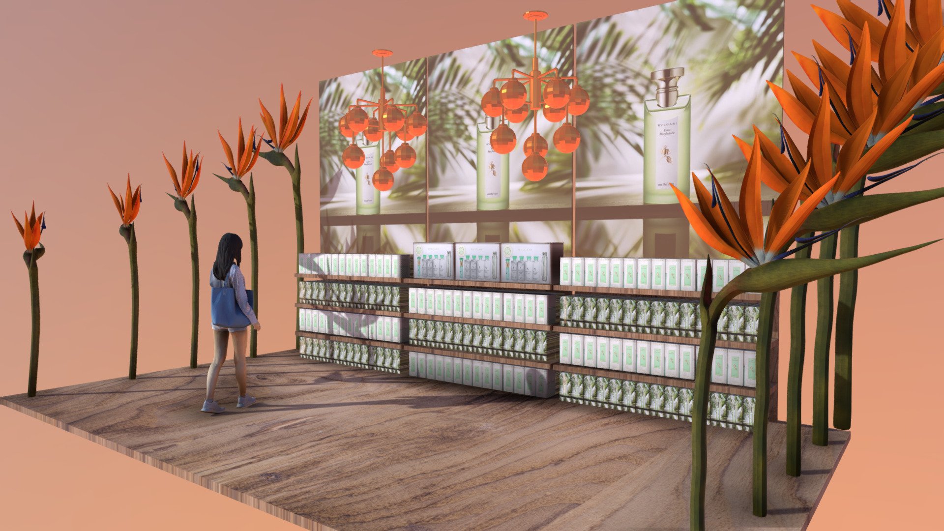 Perfume Display (Visual Merchandising)