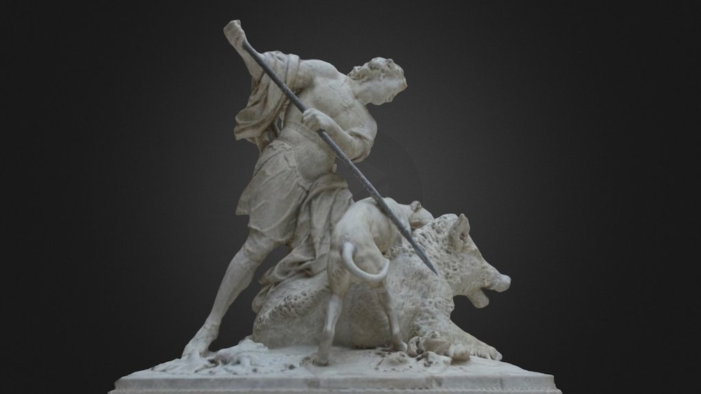 Méléagre - Louvre Museum (Low Definition)