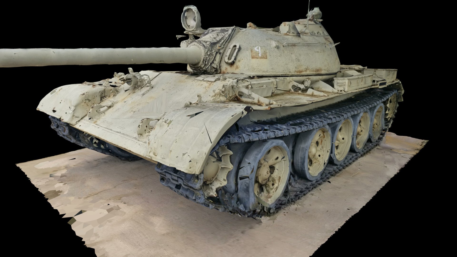 T-55 Raw Scan from Fort Hood Museum