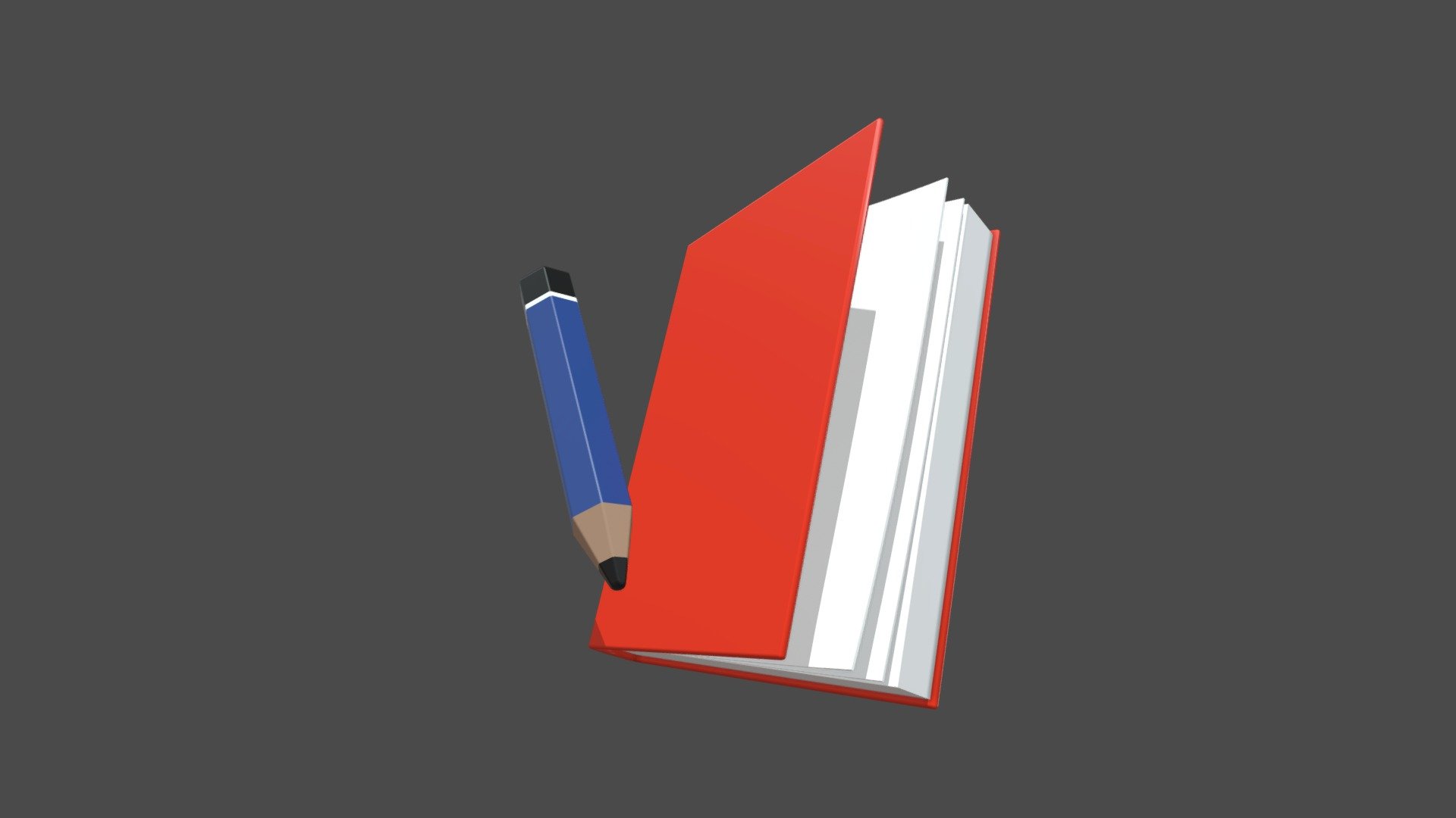 Book and Pencil Set