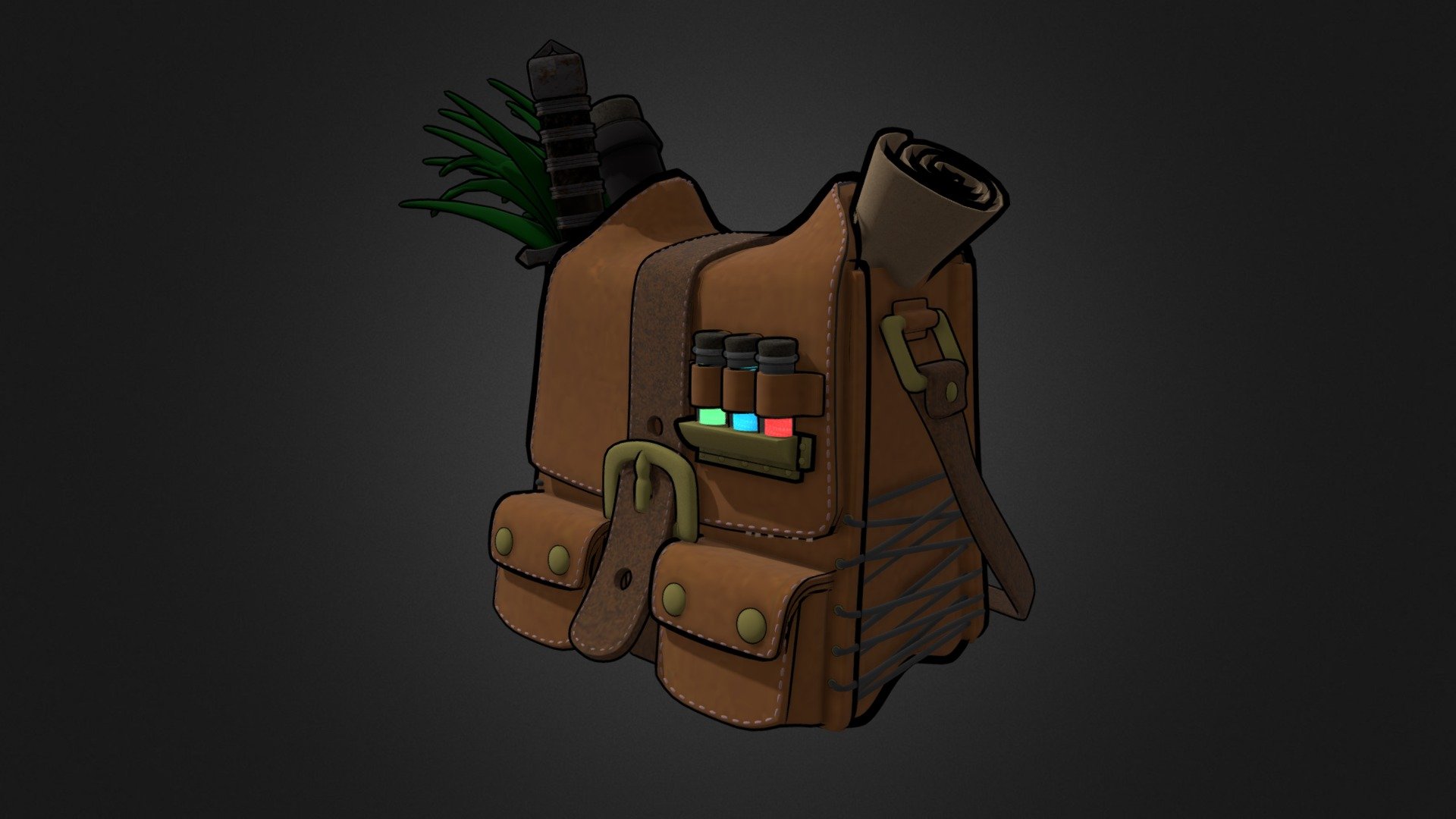 Adventurer's Bag Model