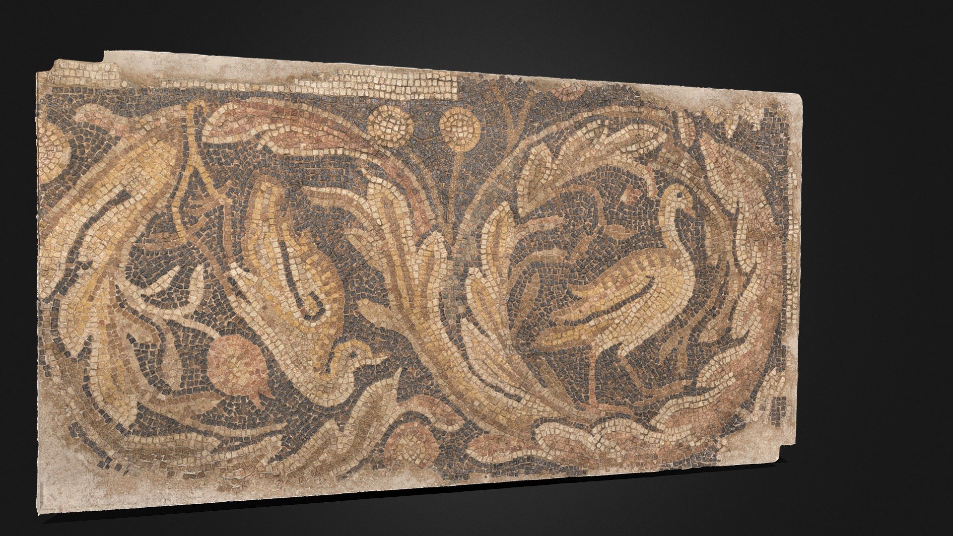 Birds with Foliage, late 4th-mid 5th C CE