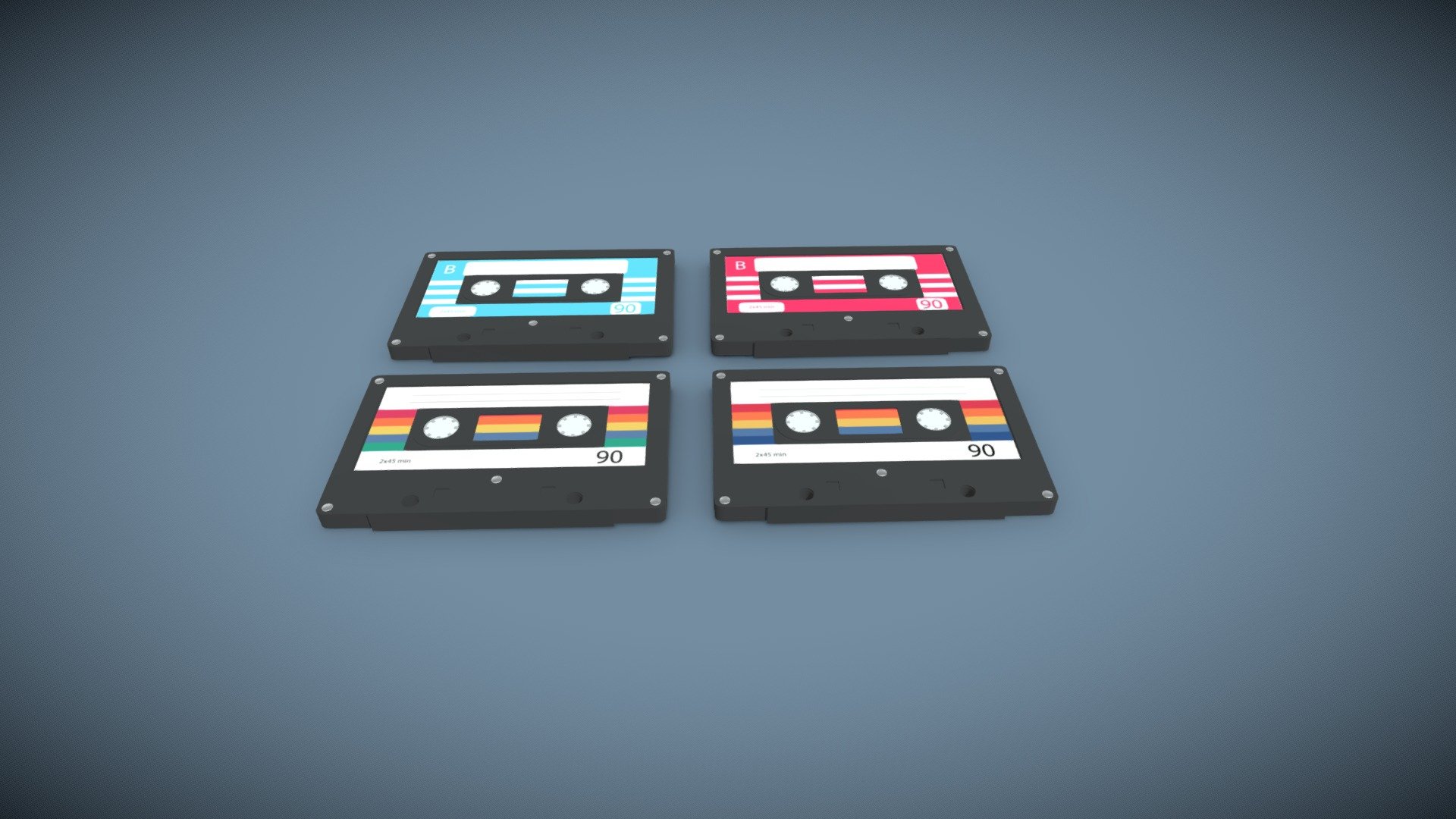 Retro Cassette Tapes Collection
