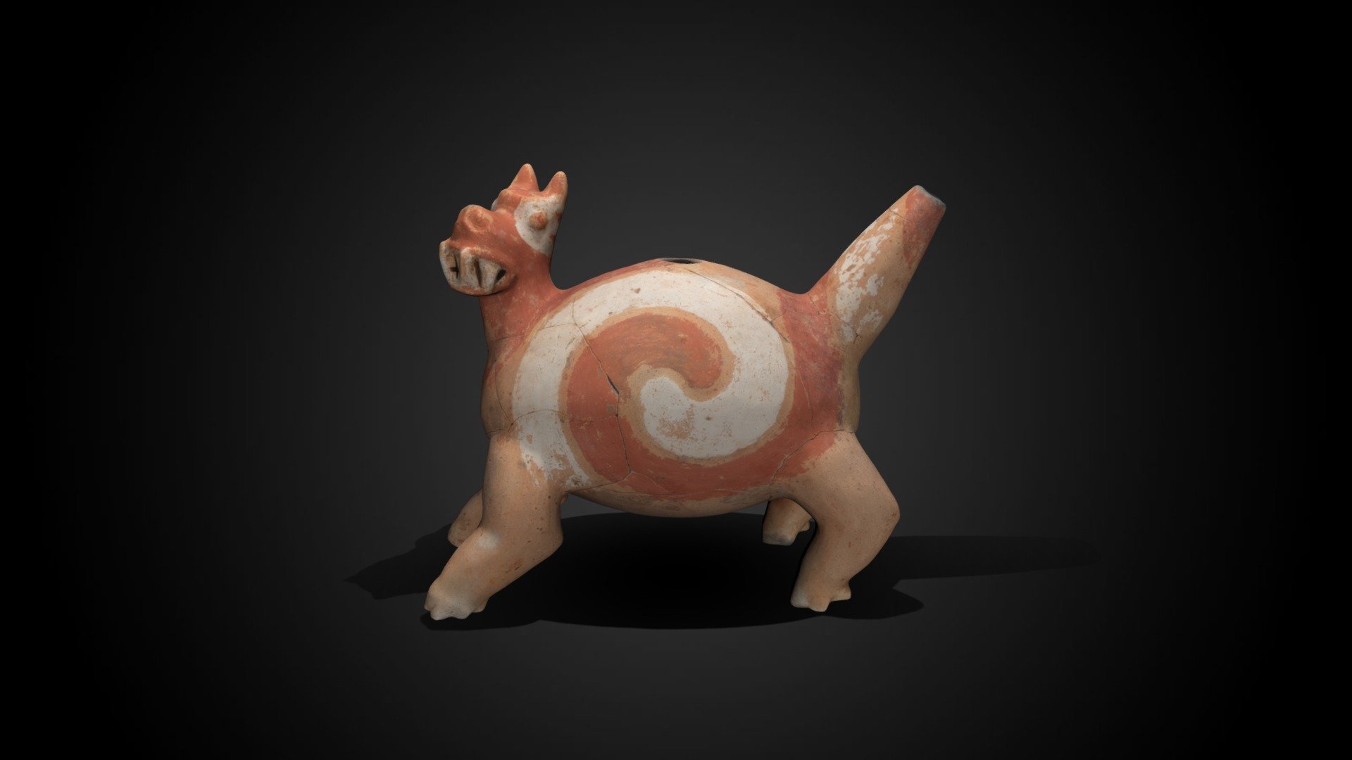 Underwater Panther, c. 1500 CE