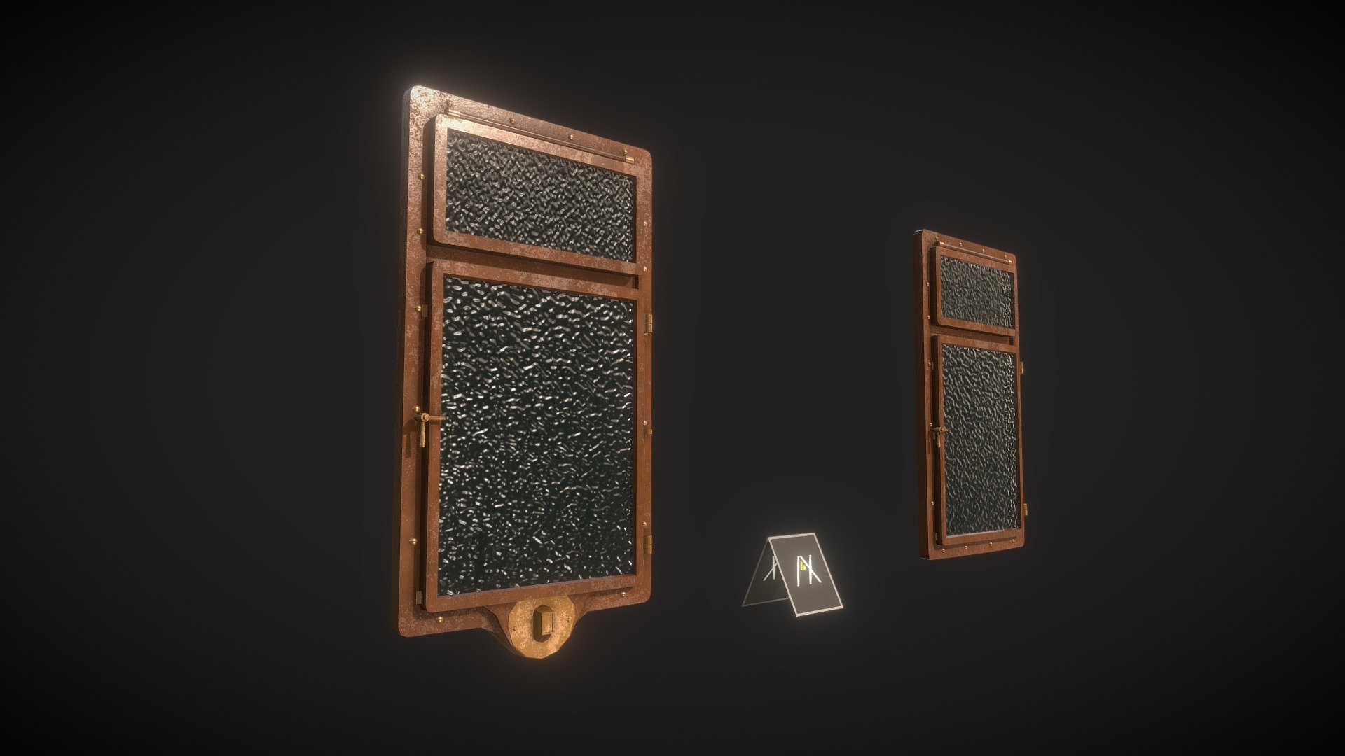 Titanic's Officer's mess windows