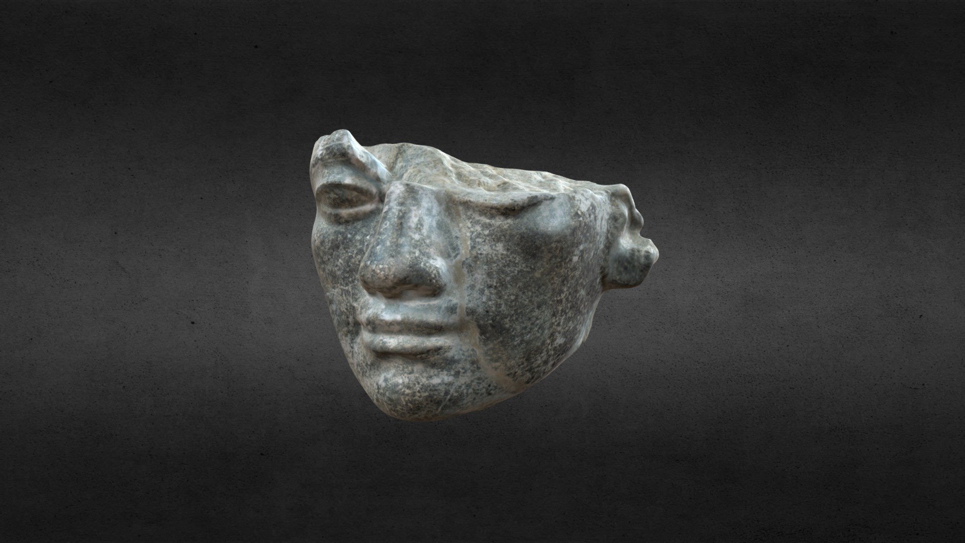 Statue fragment of Amenhotep III