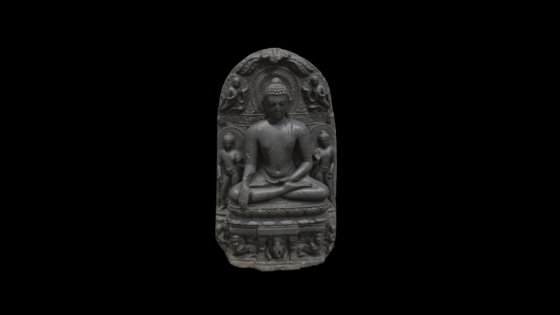 1935.146 Buddha Calling on Earth to Witness