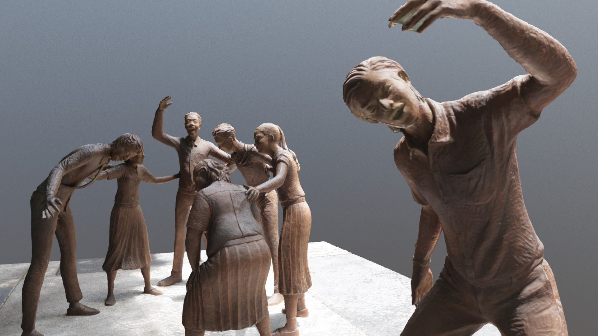 Baka Sculpture at Chulalongkorn