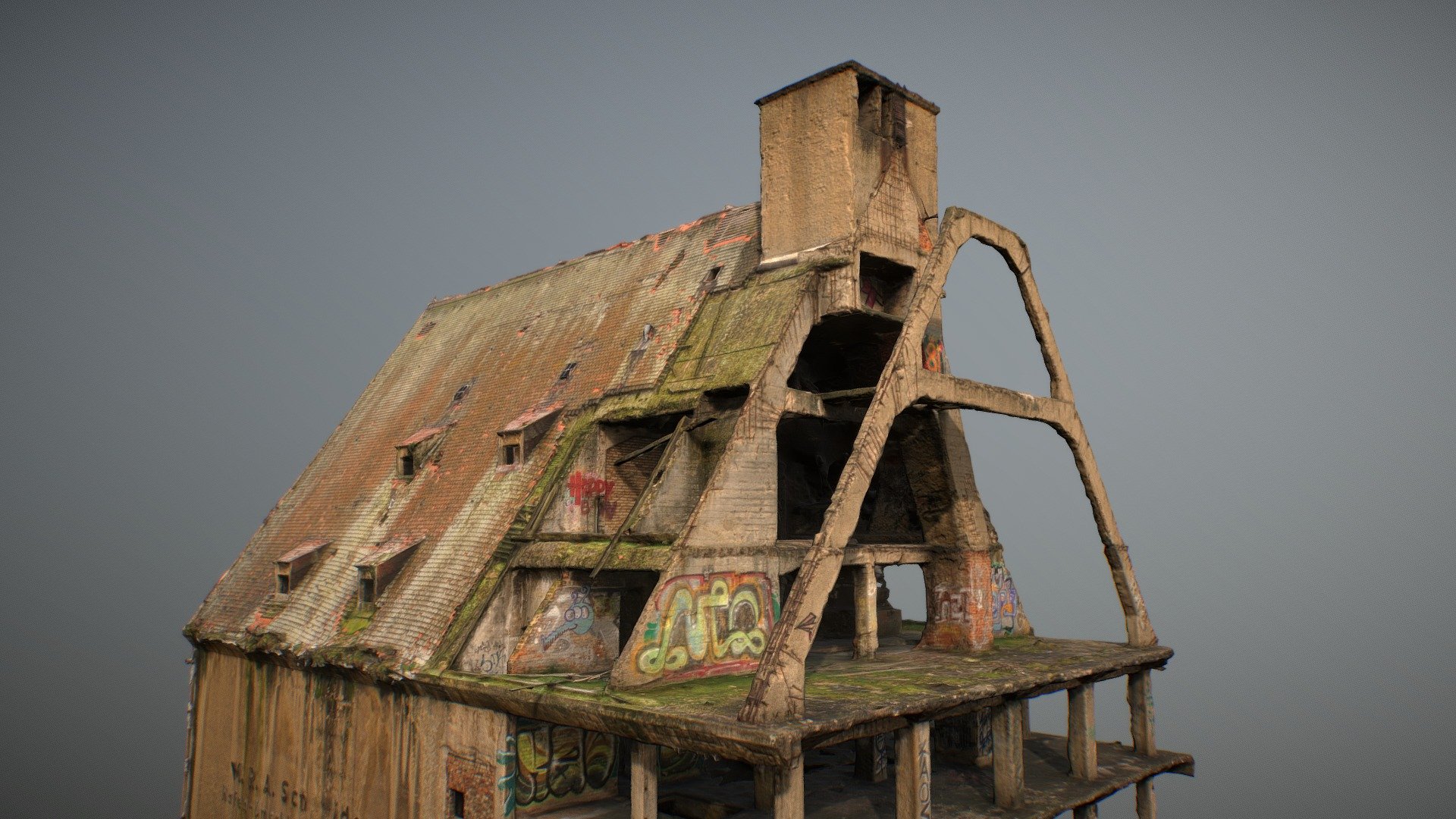 Abandoned Building: Speicher Leipzig Lindenau 01