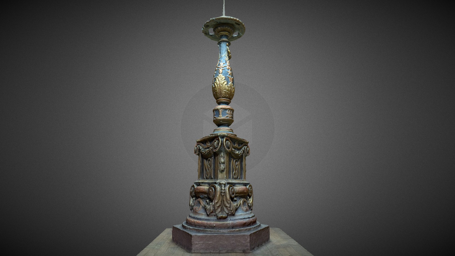 Big Christian Candlestick (XIX)