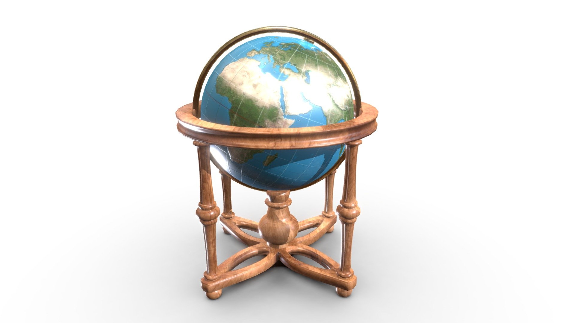 Cradle Globe (Game Ready / 4K PBR)