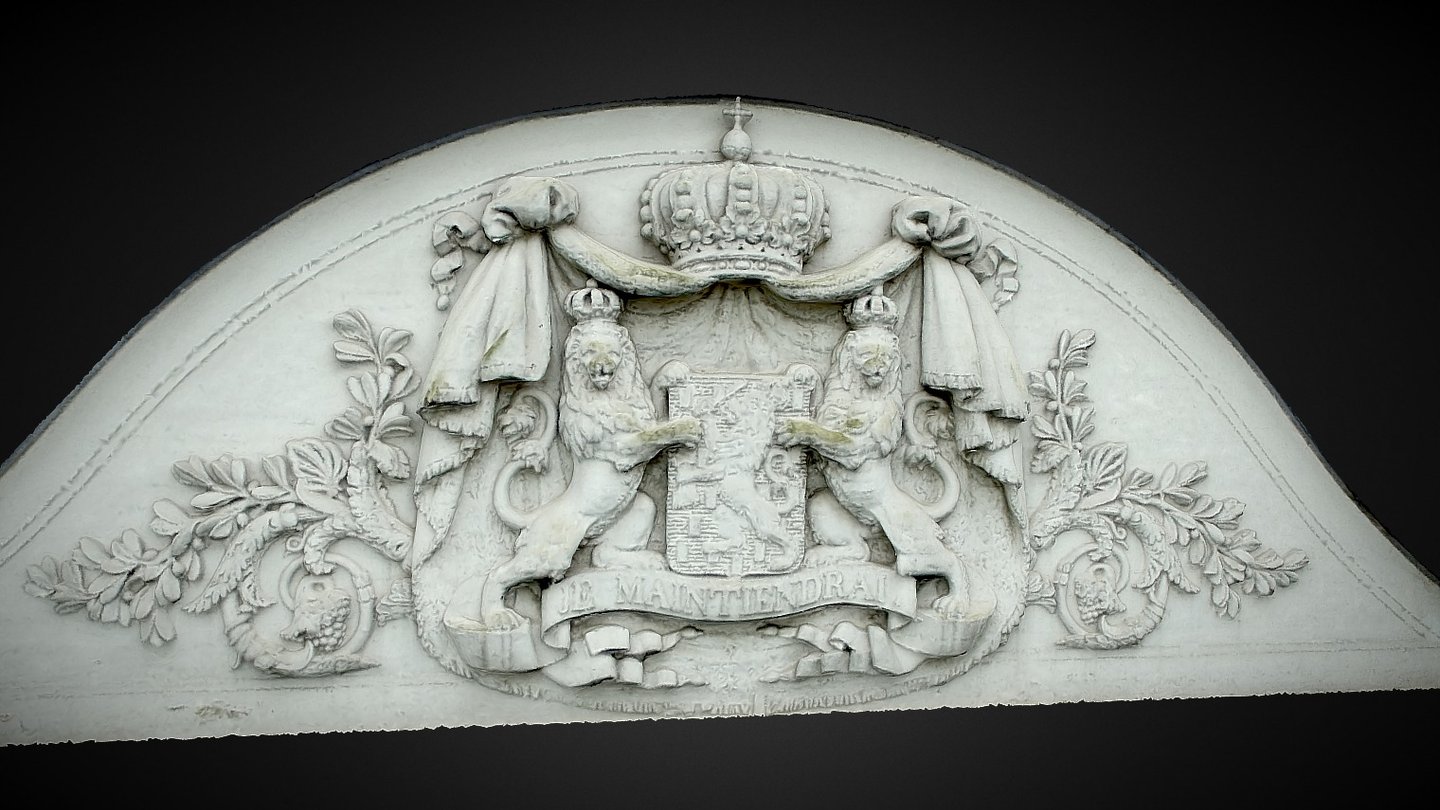 Bas relief - Château Cockerill