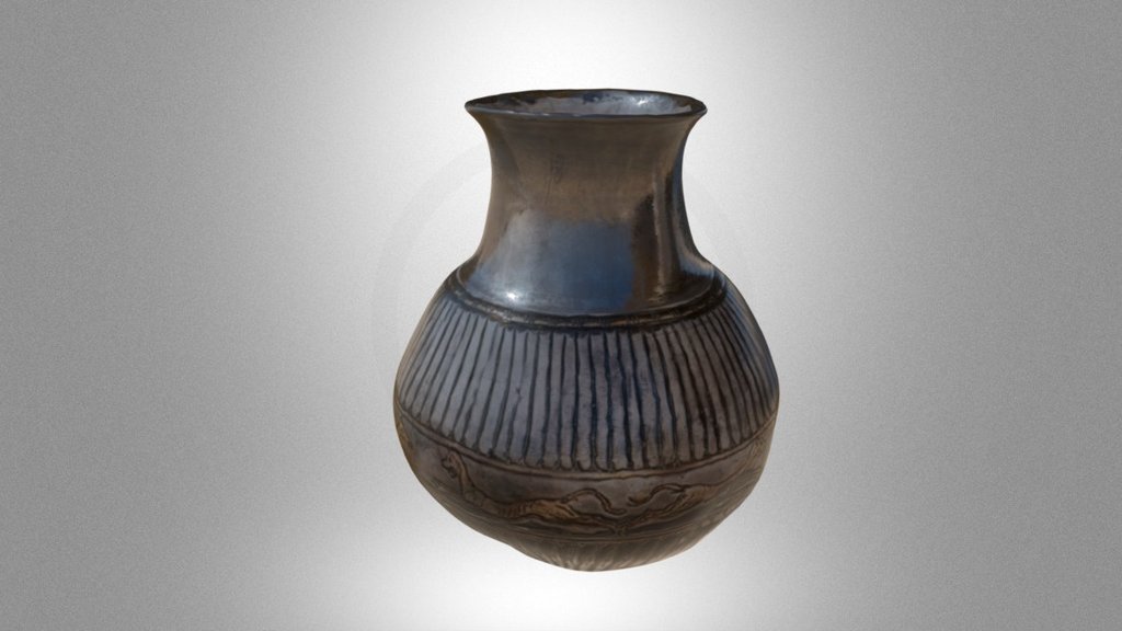 Silver cup from Ryzhanovka
