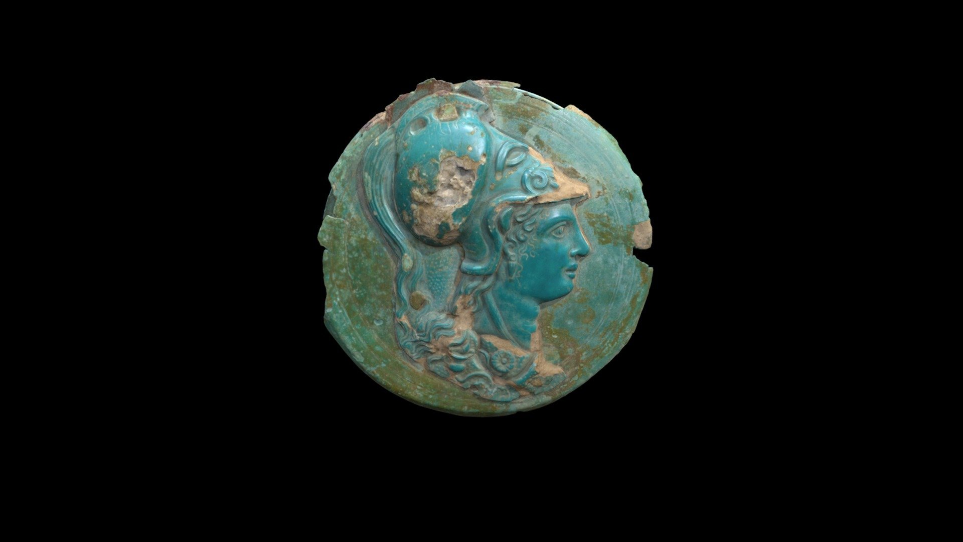 1972.66 Box Mirror with Head of Athena