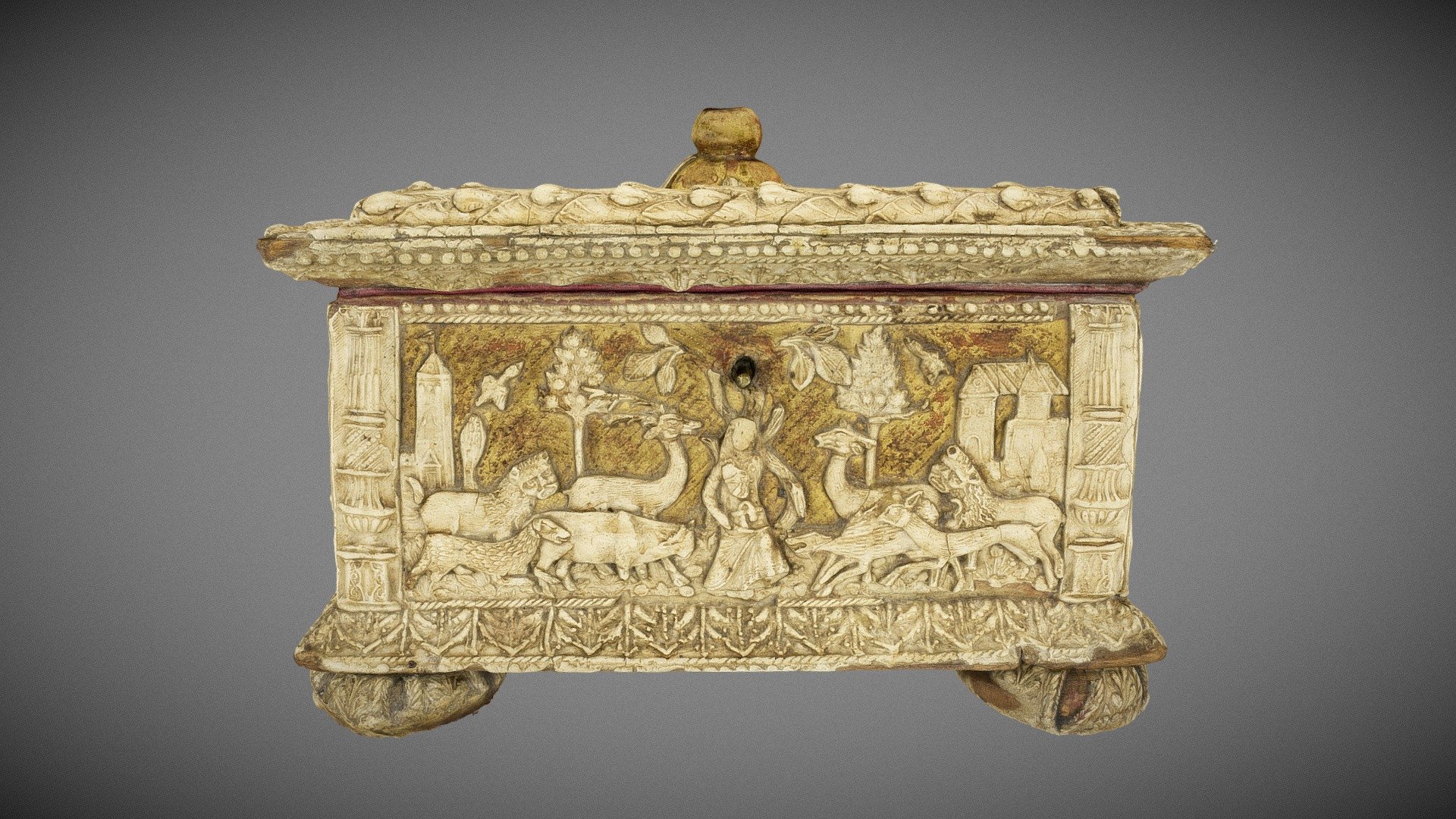 Italian Casket with Mythological Scenes, 1530
