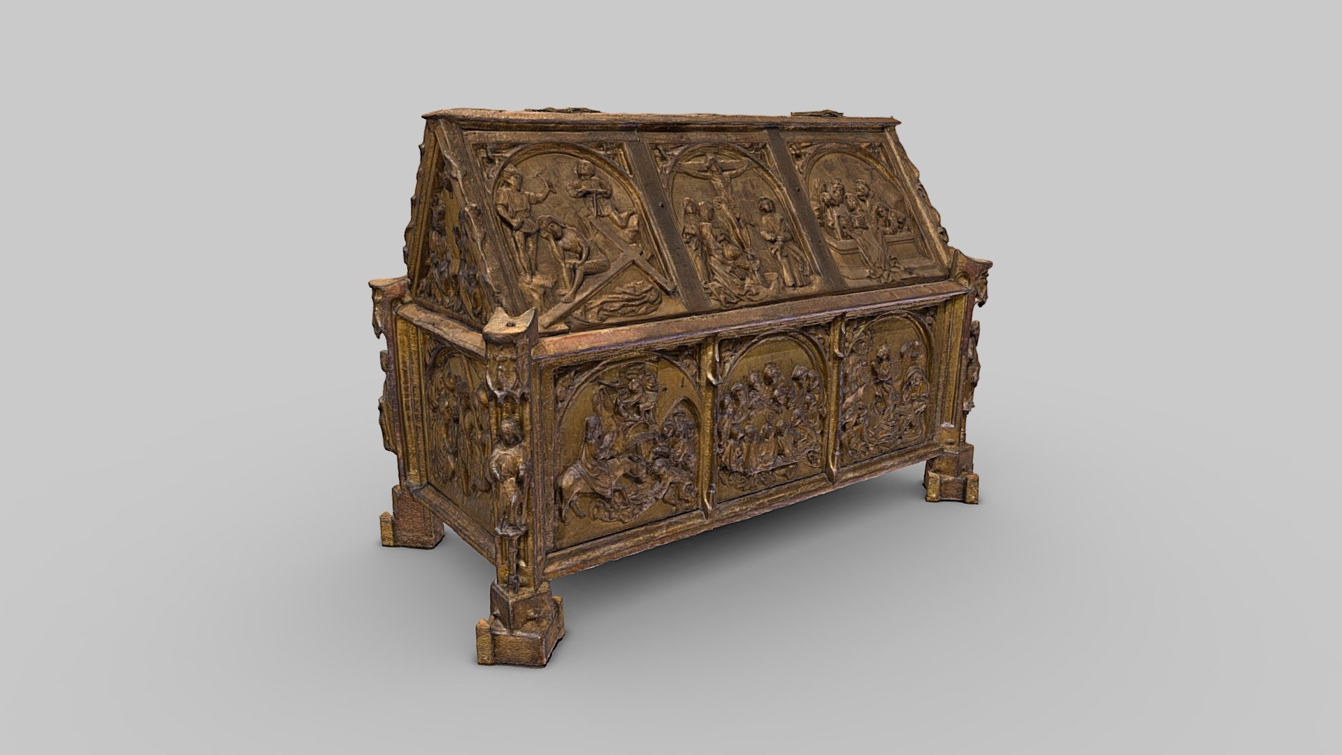 Wooden Reliquary Shrine