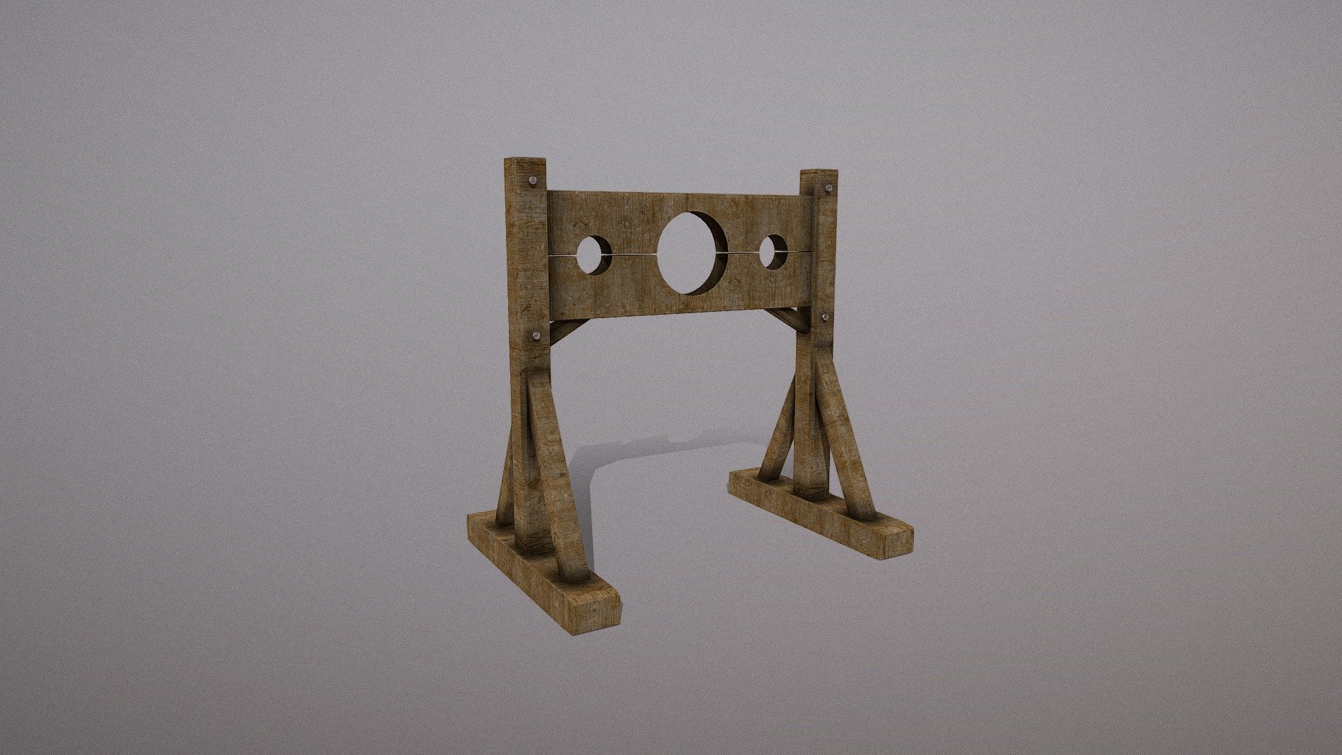 Lowpoly Pillory