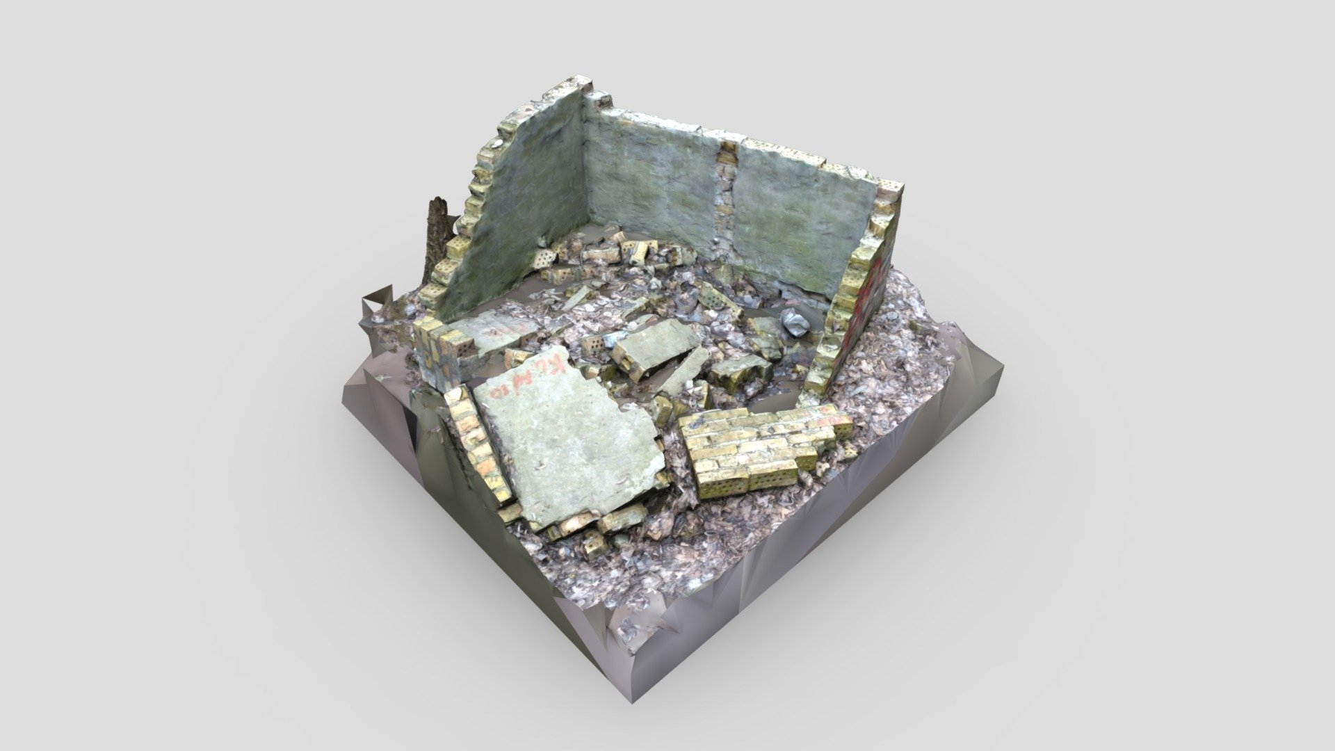 Destructed Building