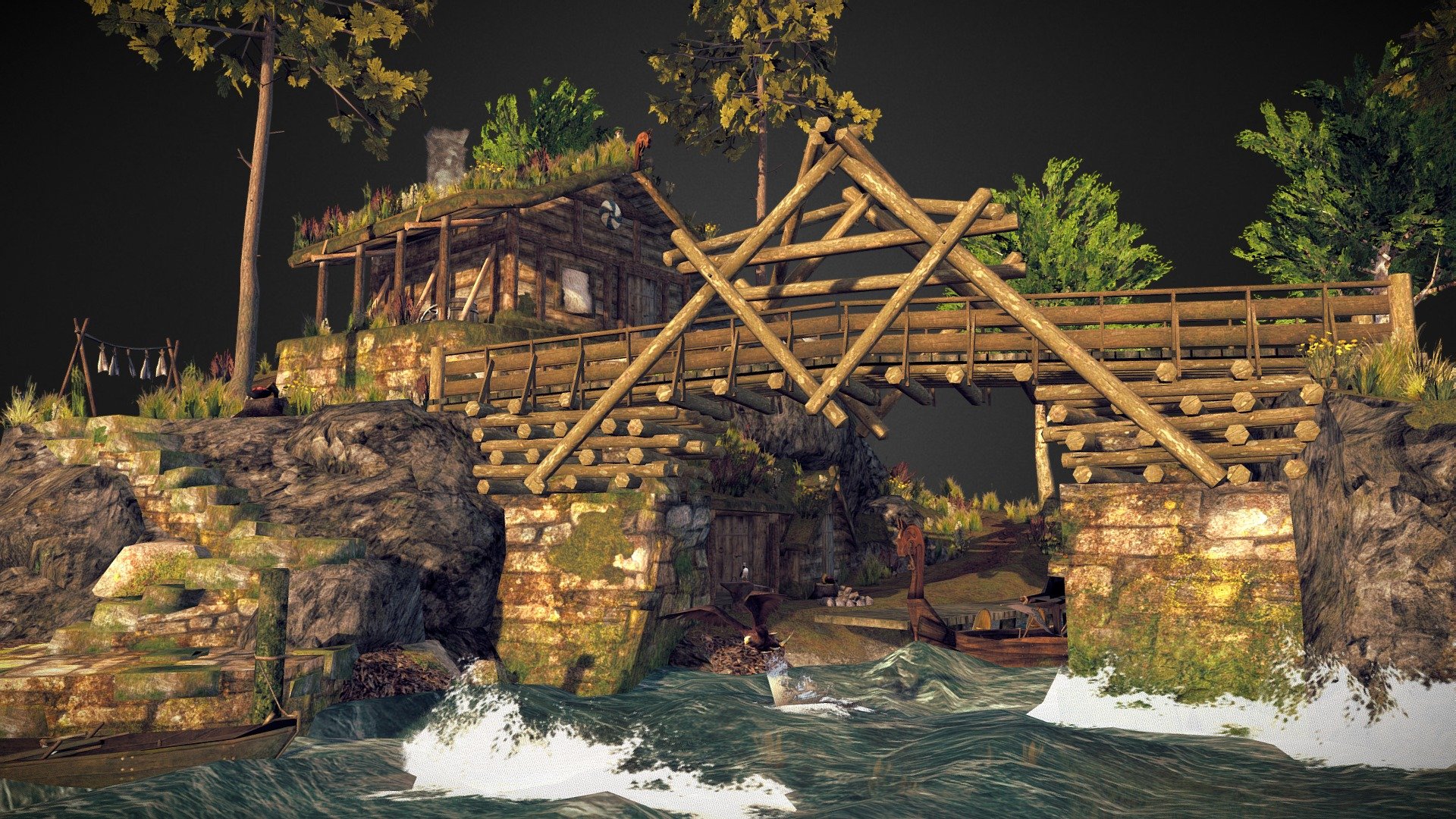 DAE Diorama - By the Ocean