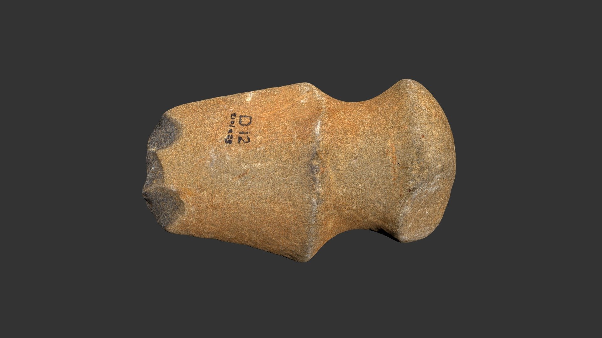 Full-Grooved Axe (2101a23)