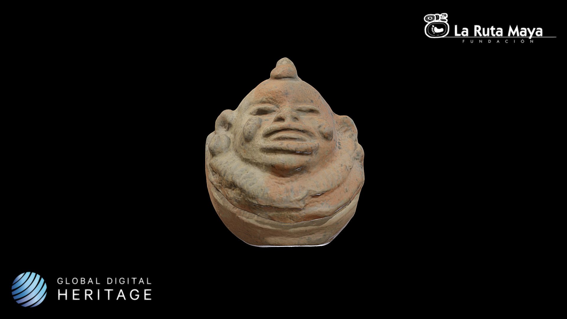Round bell with facial features