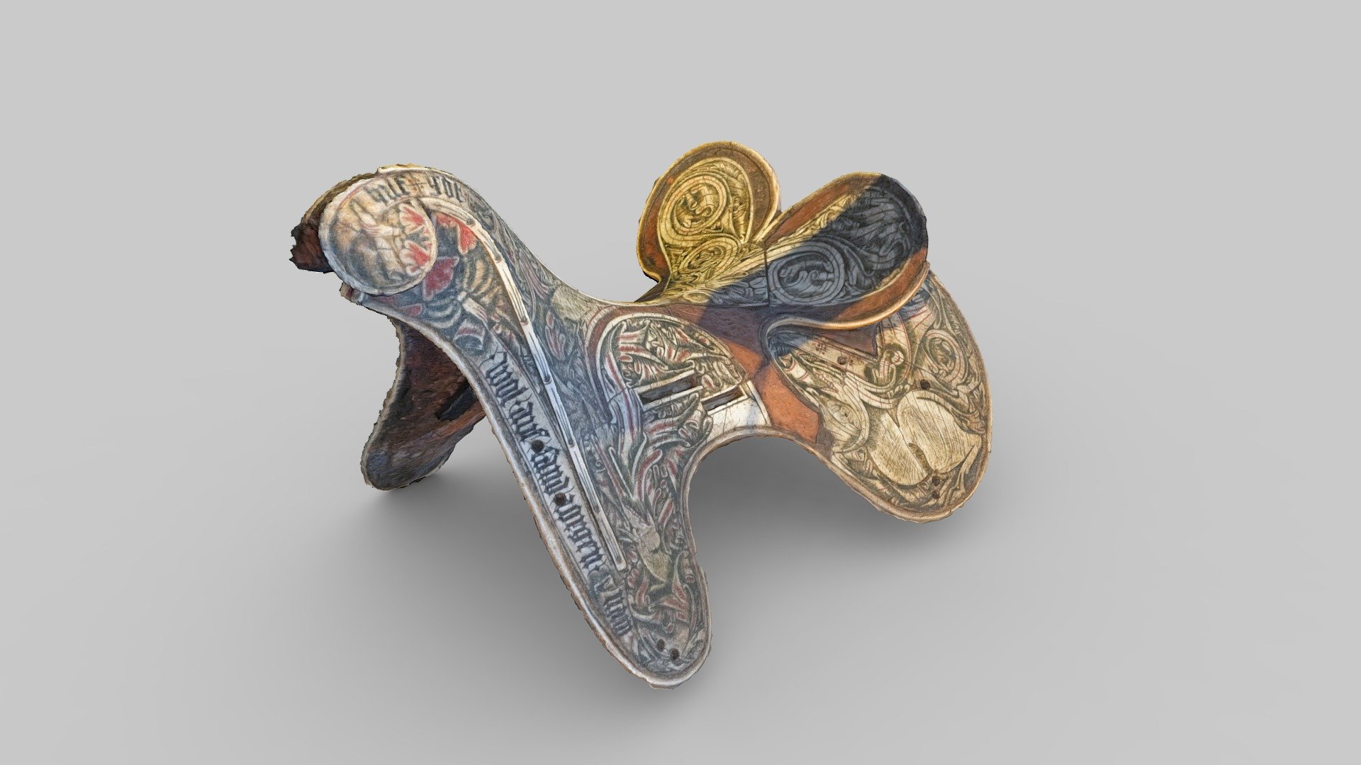 Hungarian Order Of The Dragon Saddle