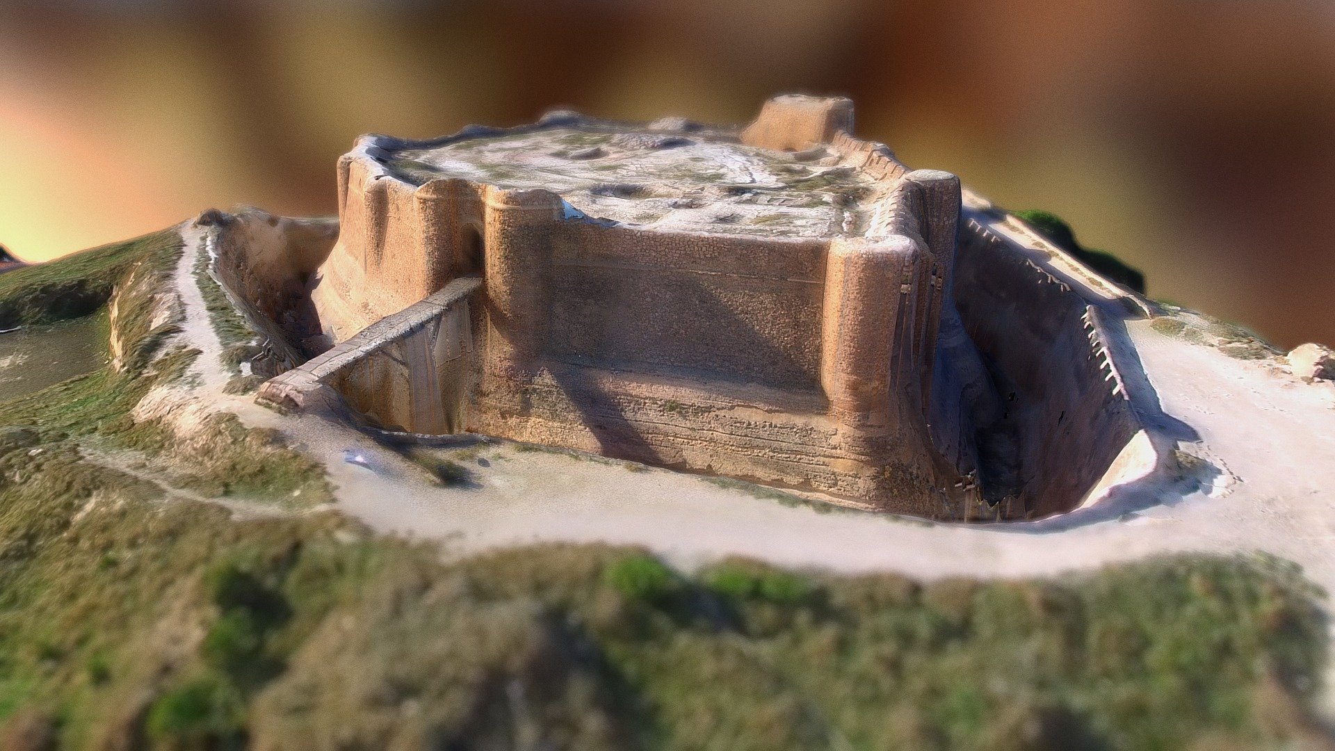 Spanish Castle Of Chinchilla