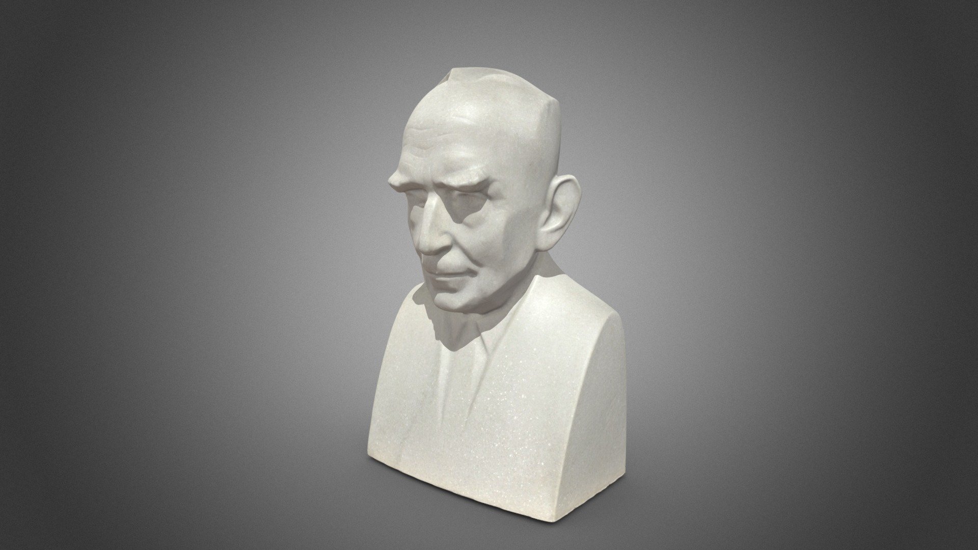 Marmorbüste: Otto Hahn