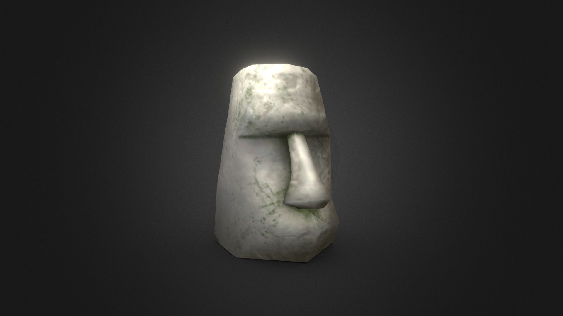 MOAI | Low Poly | Game-Ready