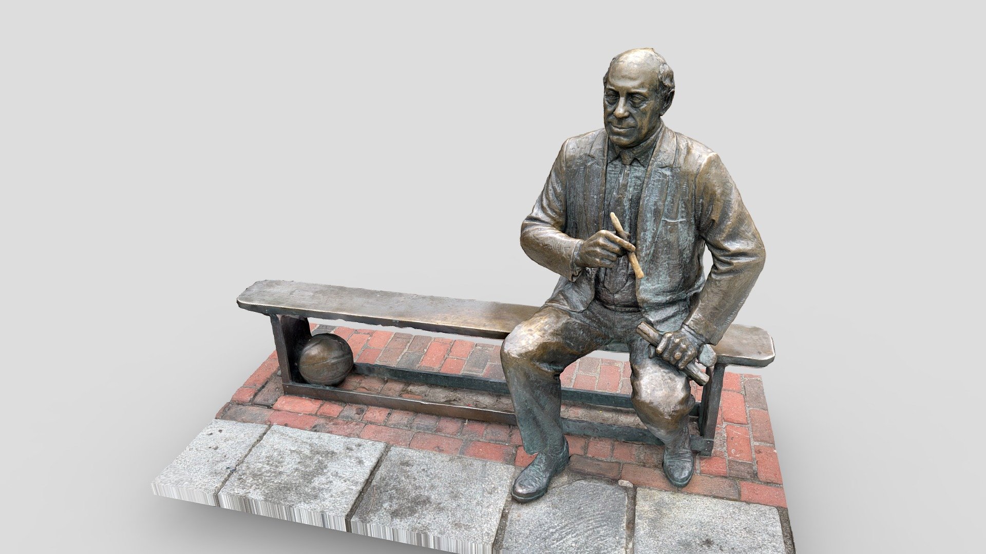 Statue of Red Auerbach - Boston, MA - 3D Scan