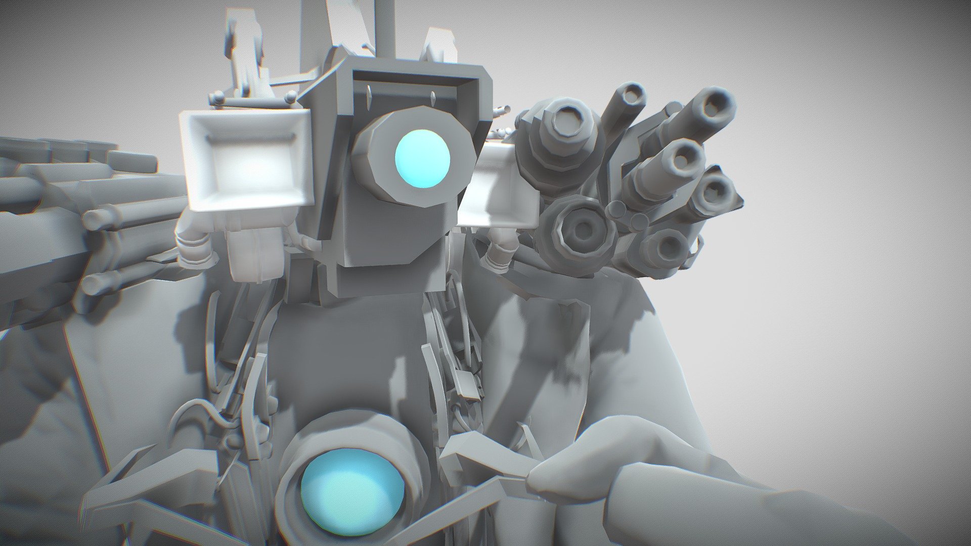 Infected Titan Camera Man 57 part 2