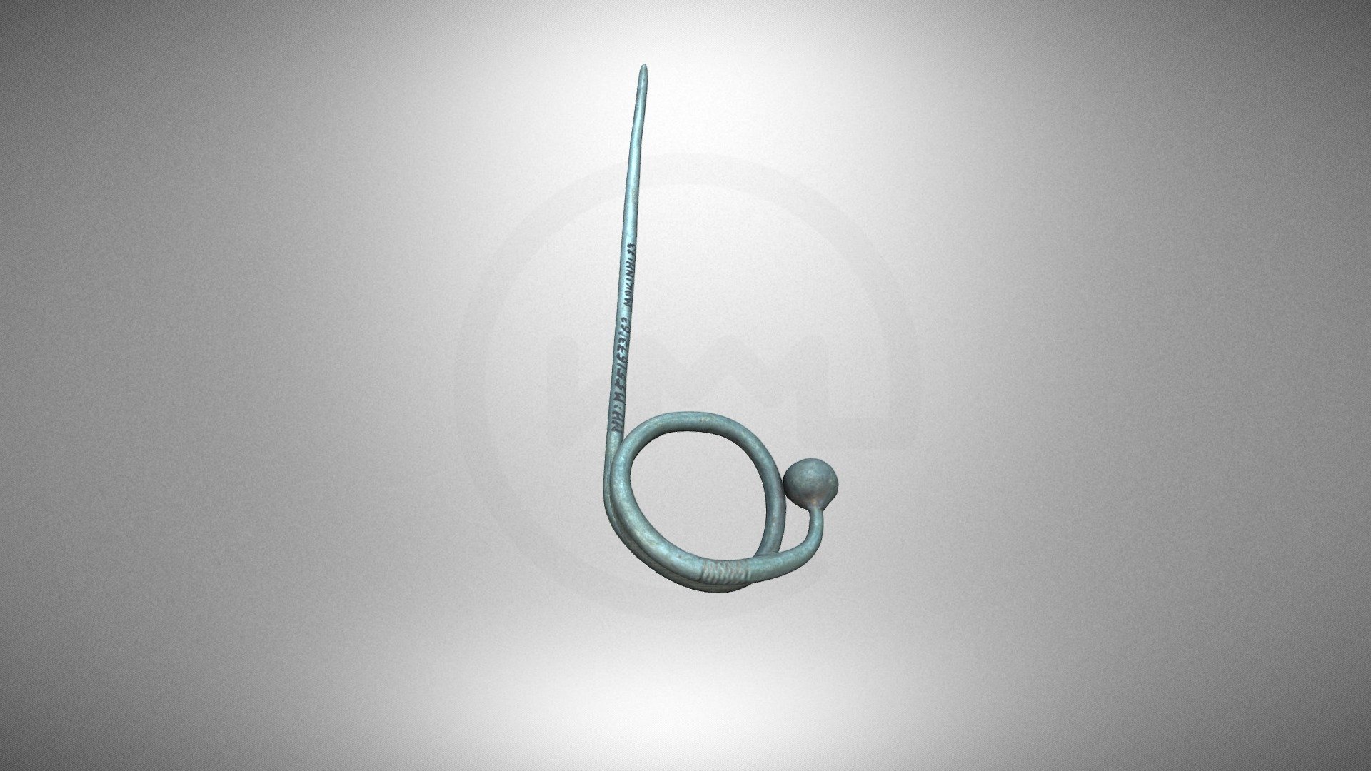Bronze pin