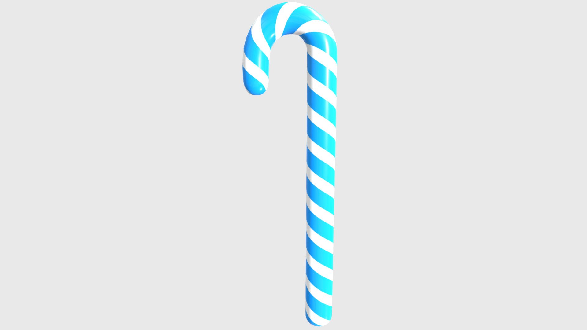 Candy Cane Prop (blue)