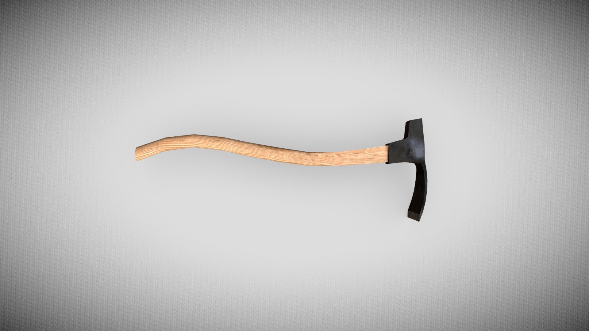 1800's Carpenter's Adze (with Maul Head Poll)
