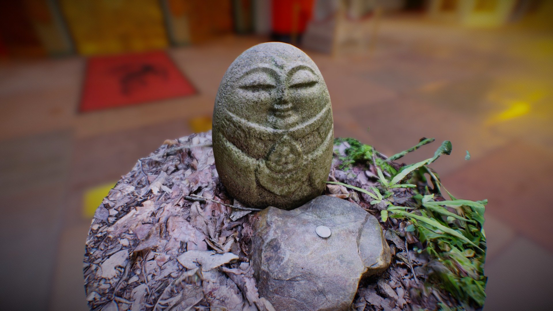 Jizo statue - Kyoto Japan - MTSU Animation