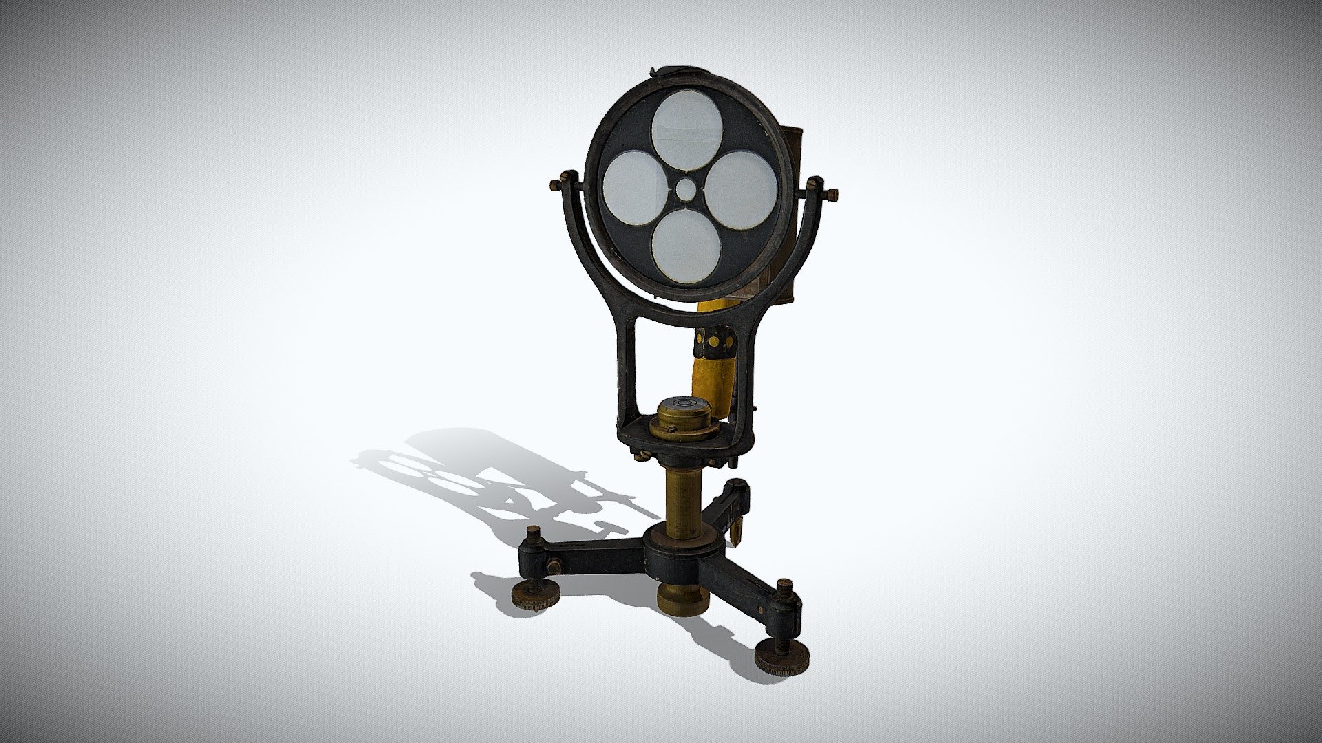 ETH: Target marker, tunnel light, ca. 1900