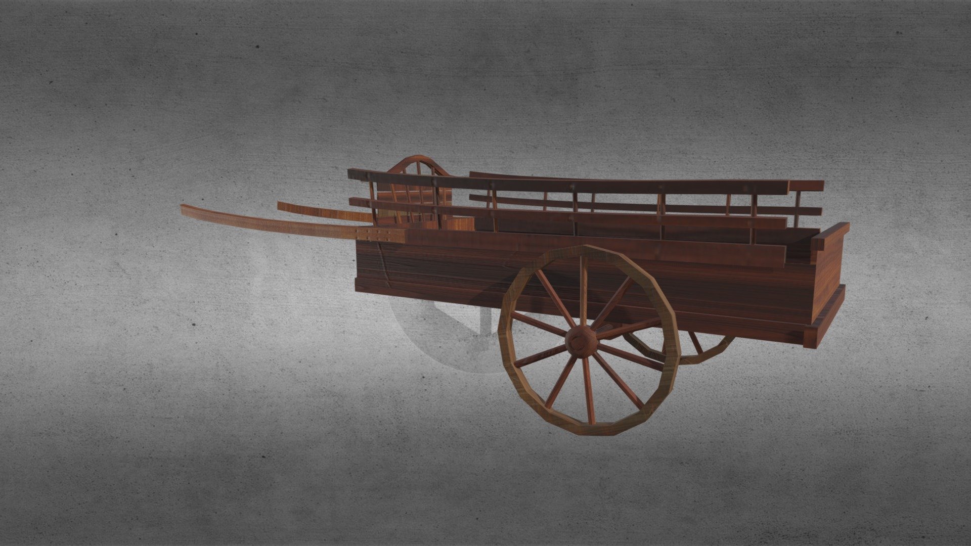 Wooden Cart