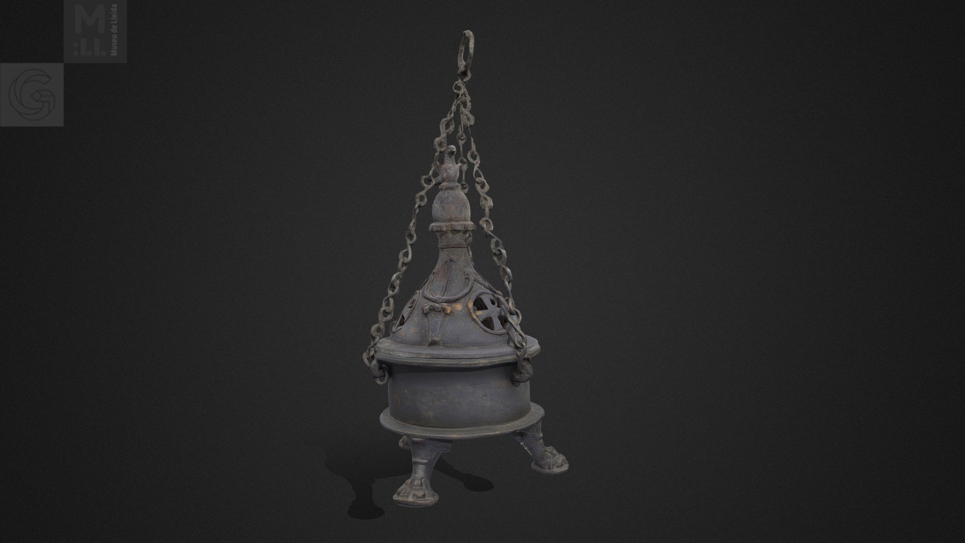 Encenser, Museu de Lleida