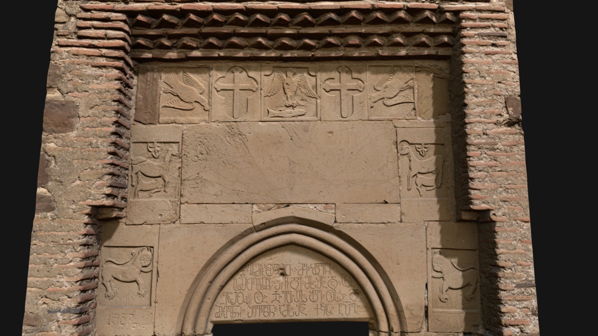 Main gates of David Gareja monastery